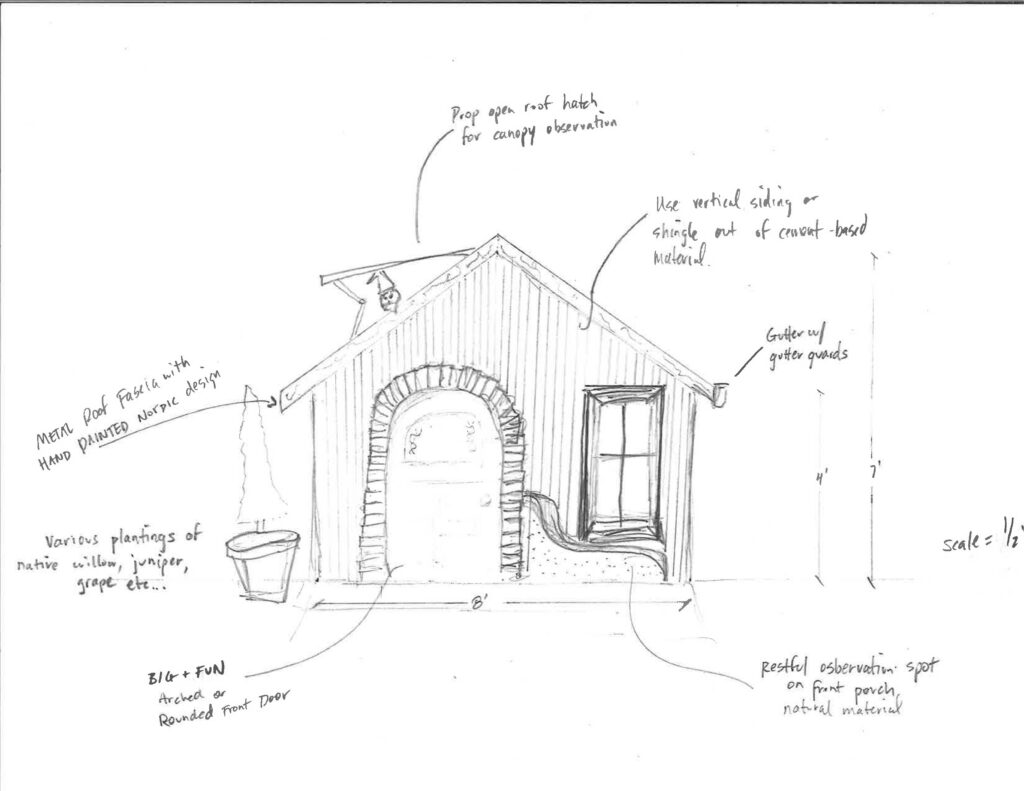 Casitas 2025 Gnome Home Rendering by Matt Caligiure